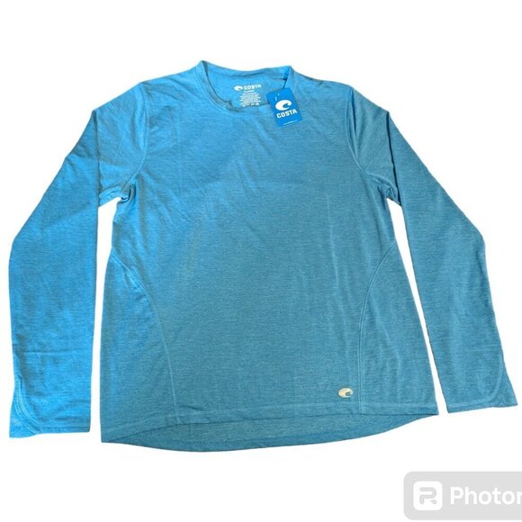 NWT Costa Del Mar SPF  Fishing Technical Long Sleeve Shirt Performance UPF 40 - Picture 2 of 7
